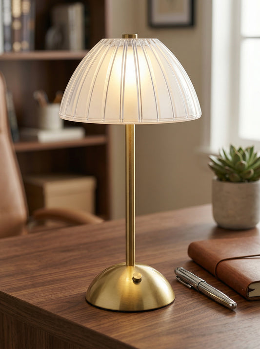 Gold Serin Lamp