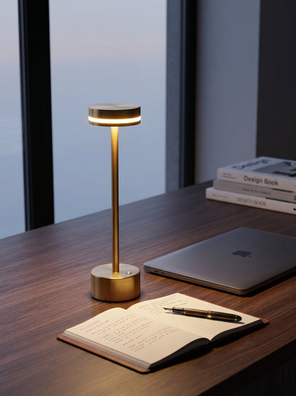 Gold Alba Lamp