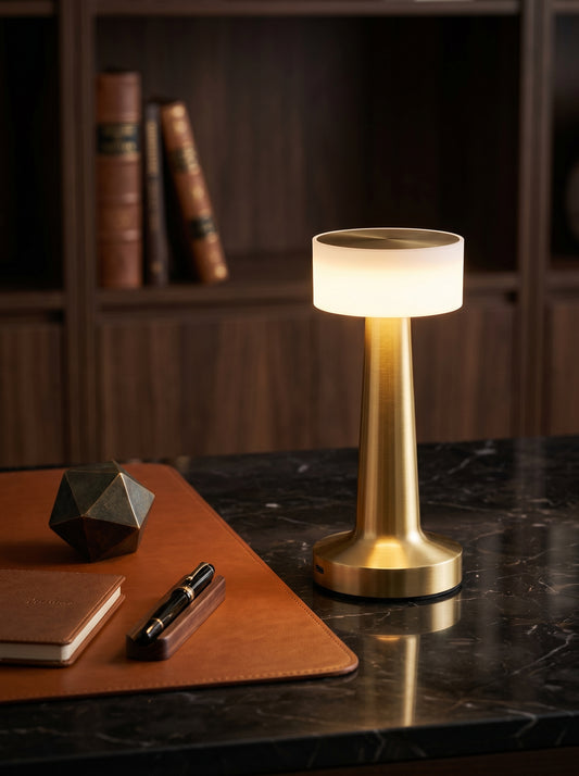 Gold Aix Lamp