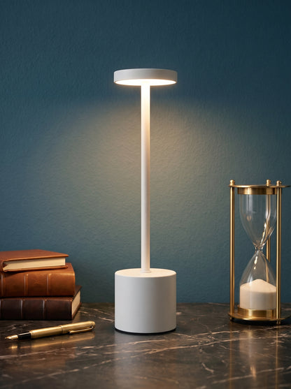 White Egret Lamp