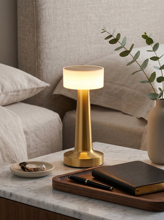 Gold Aix Lamp
