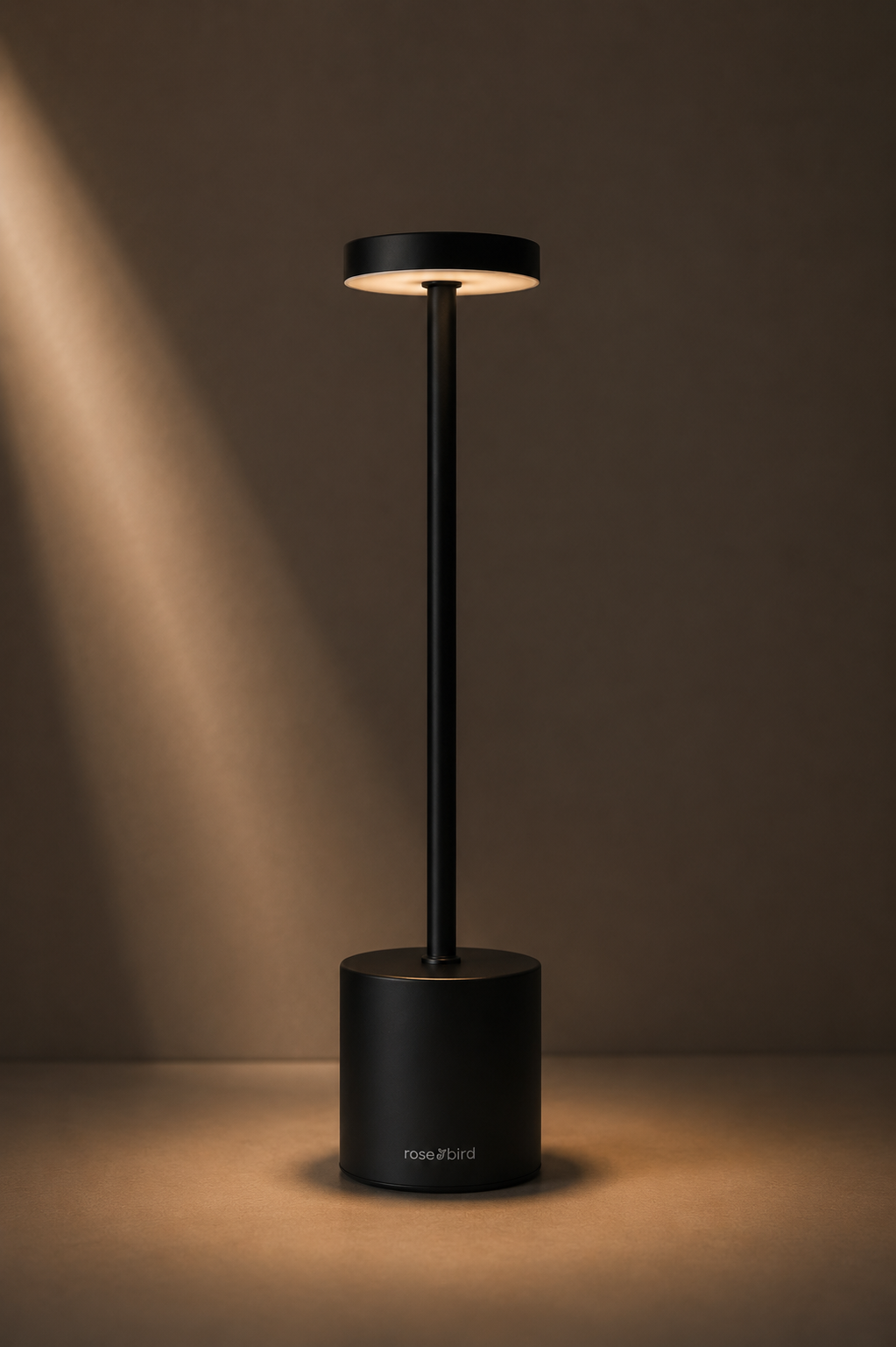 Black Egret Lamp