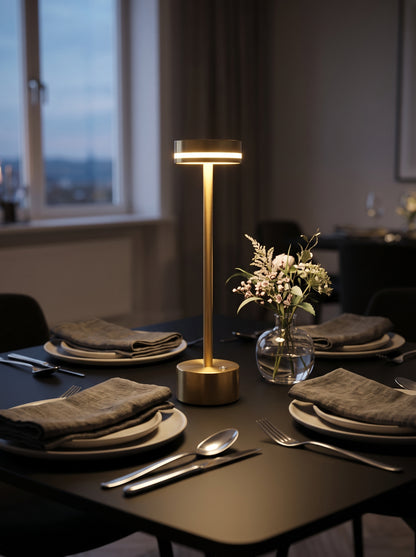 Gold Alba Lamp