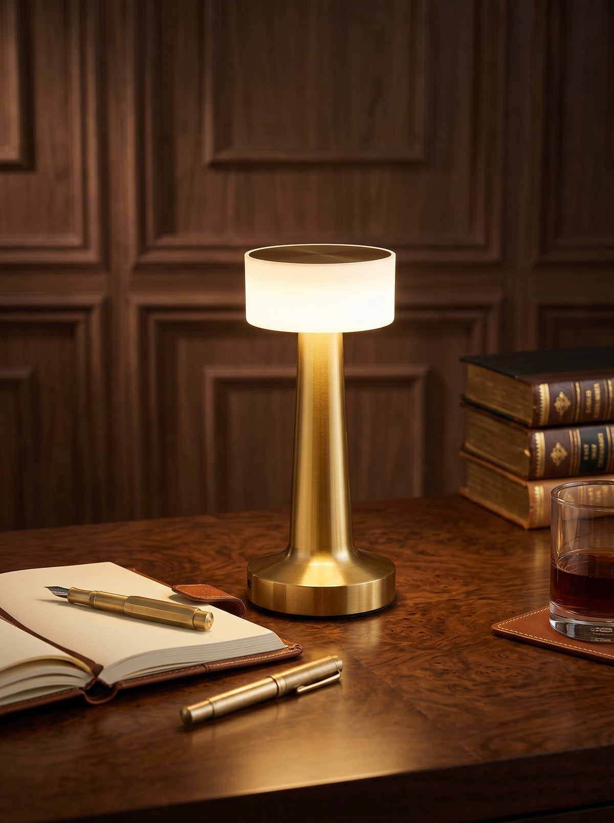 Gold Aix Lamp