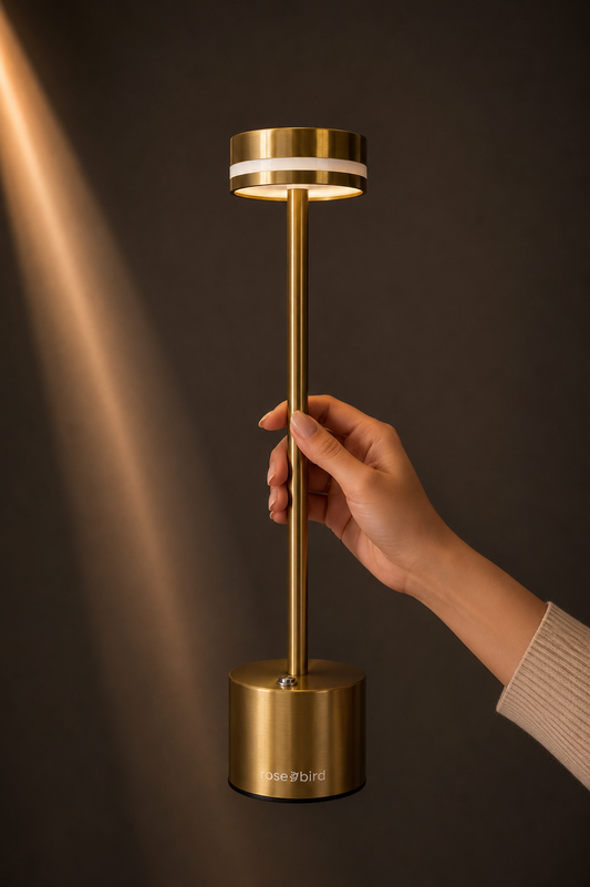 Gold Alba Lamp