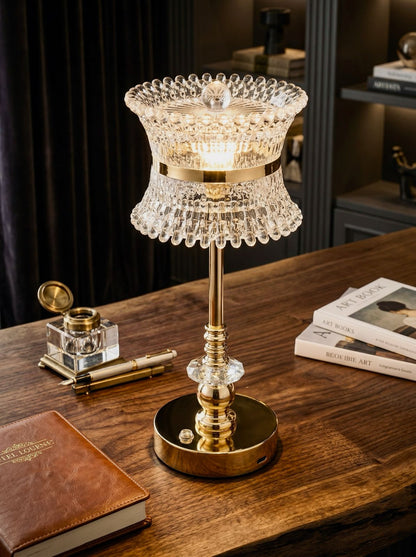 Gold Coatl Lamp