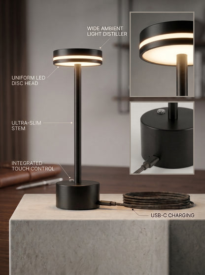 Black Alba Lamp