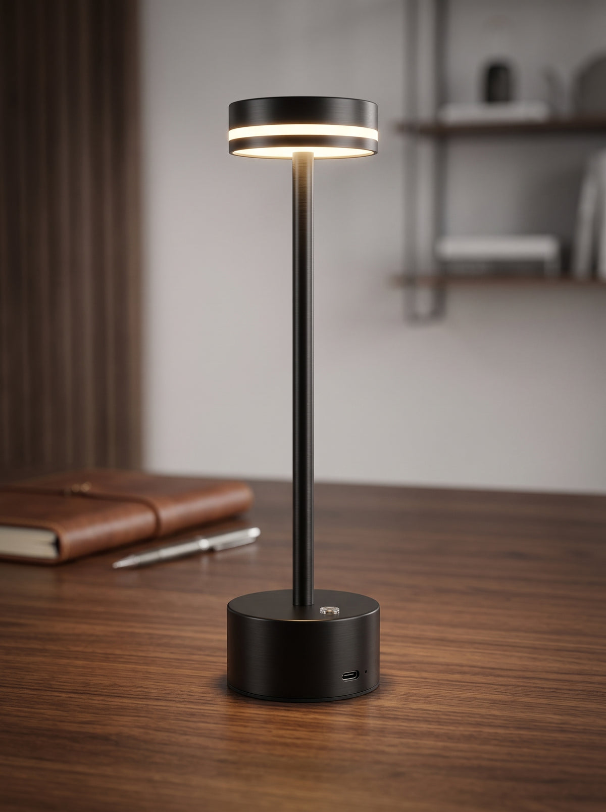 Black Alba Lamp