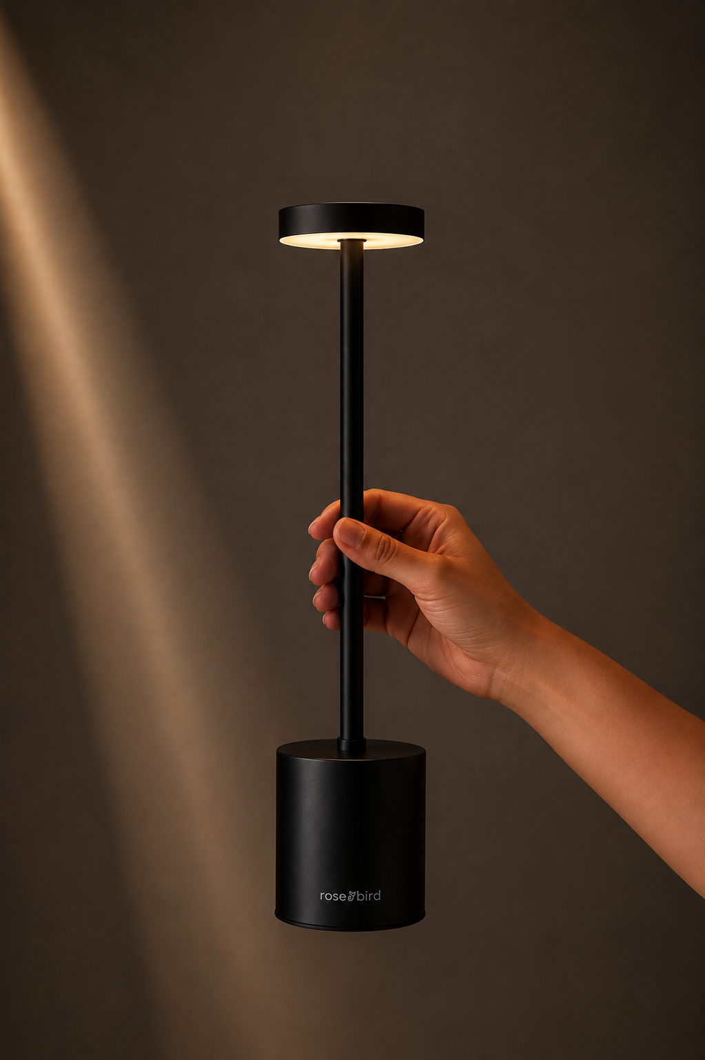 Black Egret Lamp