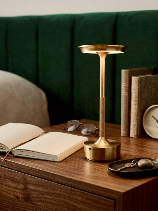 Gold Aurelia Lamp