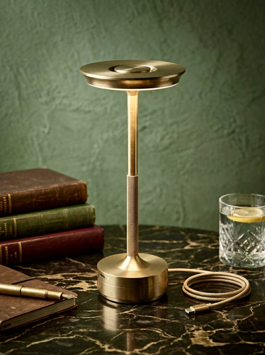 Gold Aurelia Lamp