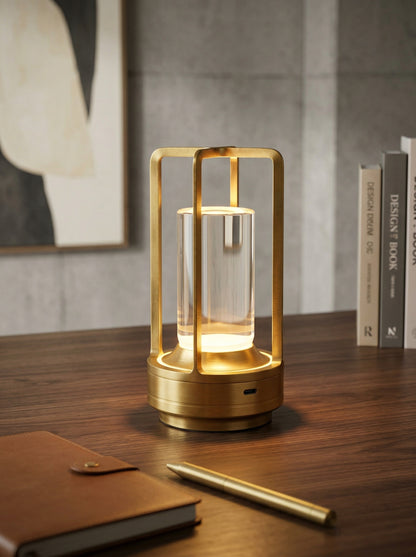 Gold Orion Lamp