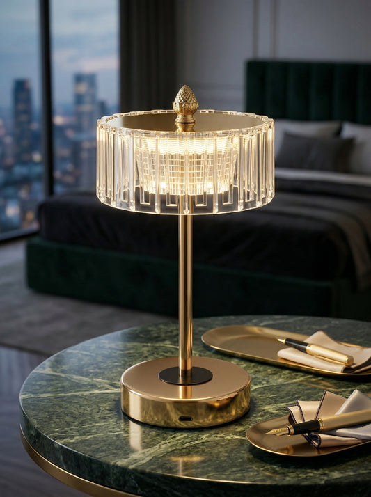 Gold Starling Lamp
