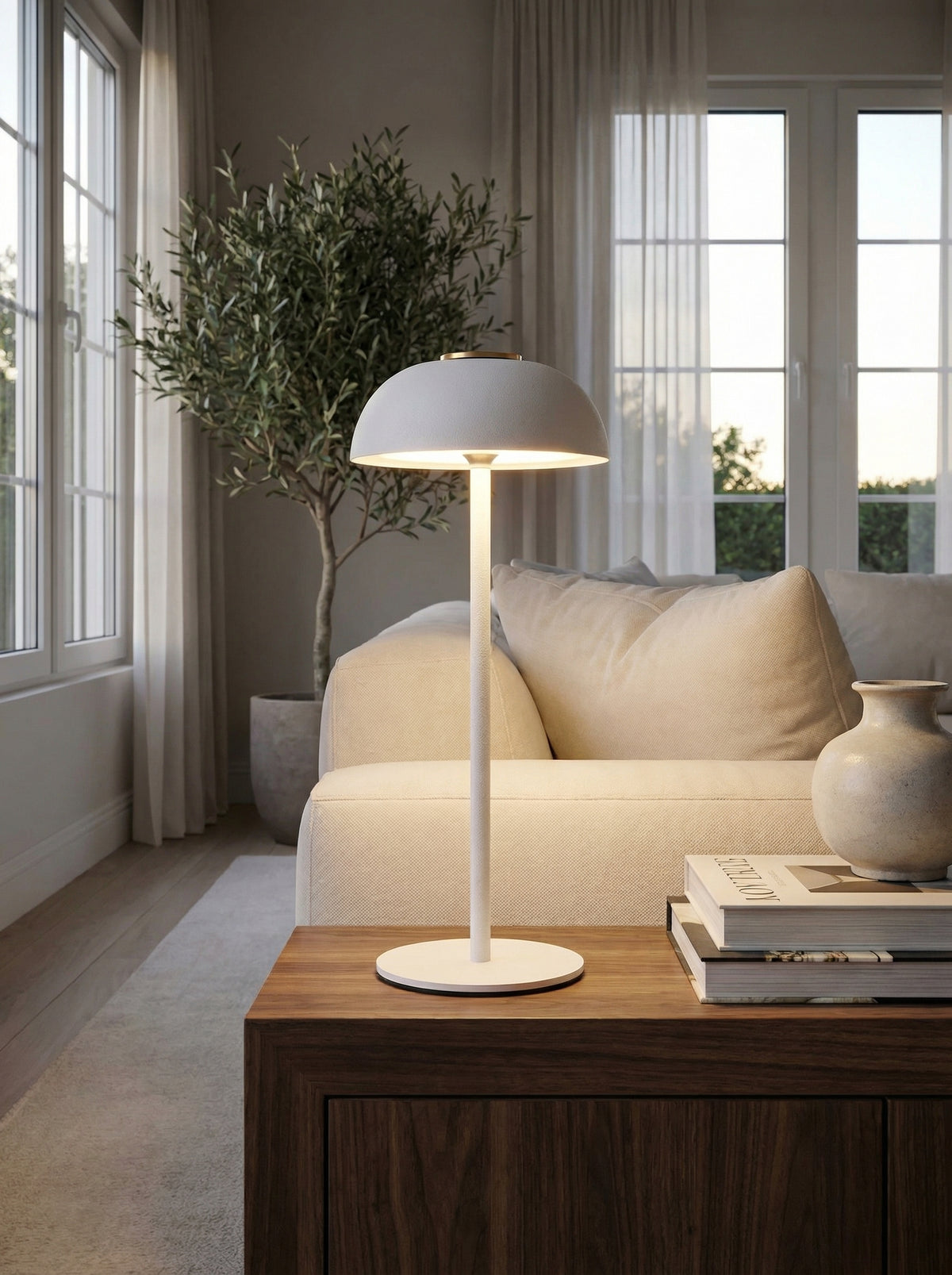 White Swan Lamp